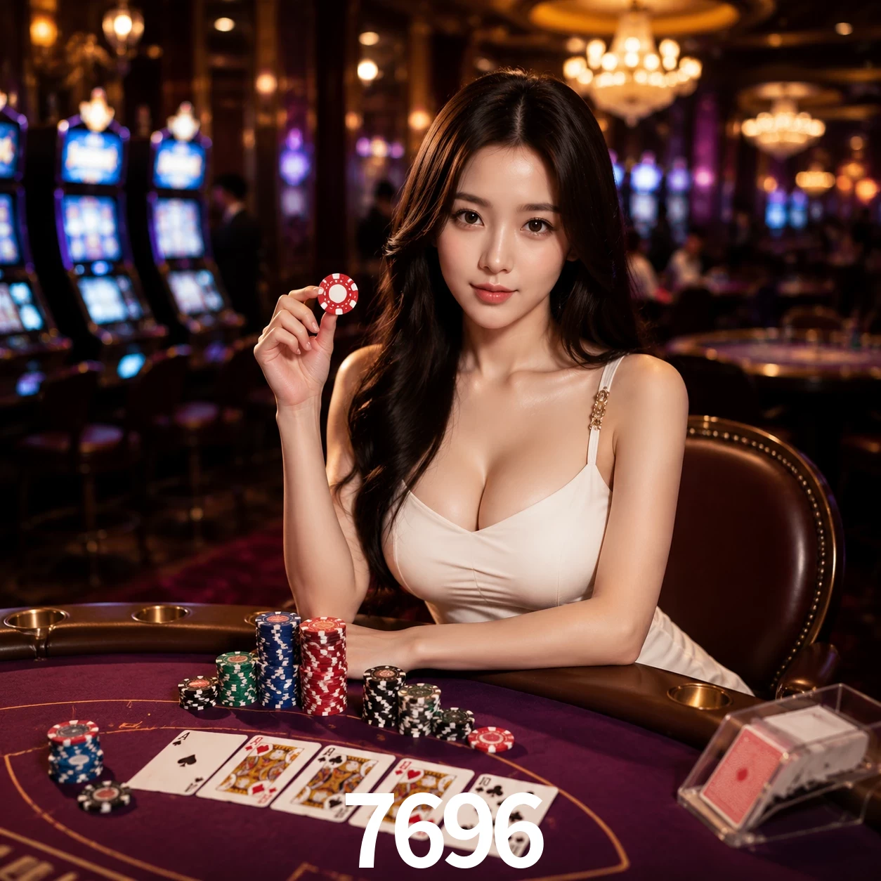Cassino ao vivo 7696 dealers